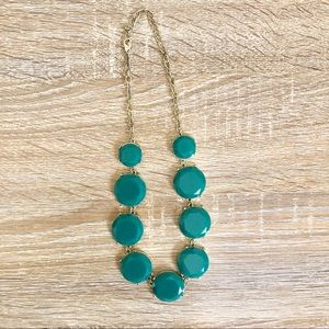 Teal Statement Necklace